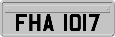 FHA1017