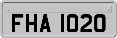 FHA1020
