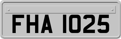 FHA1025