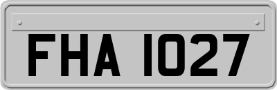 FHA1027