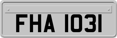 FHA1031