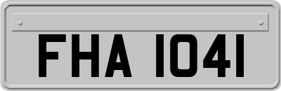 FHA1041