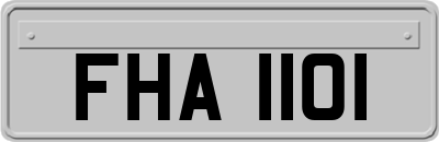 FHA1101