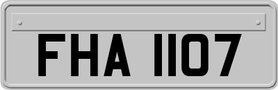 FHA1107