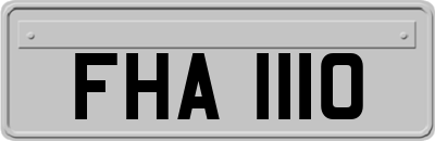 FHA1110
