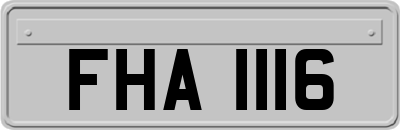FHA1116