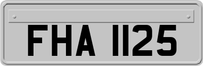 FHA1125