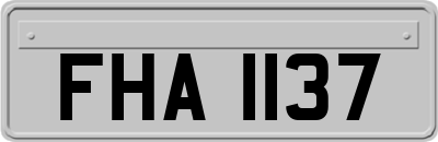FHA1137