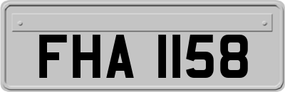 FHA1158