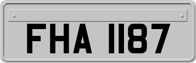 FHA1187