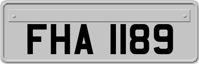 FHA1189