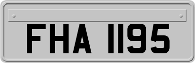 FHA1195
