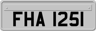 FHA1251
