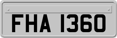 FHA1360