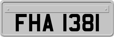 FHA1381