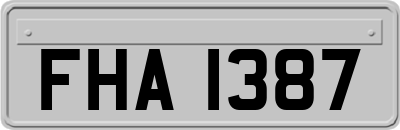 FHA1387
