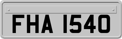 FHA1540