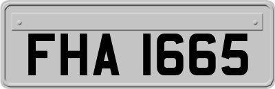 FHA1665