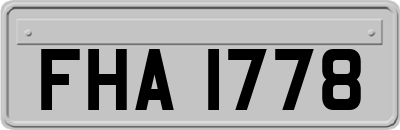 FHA1778