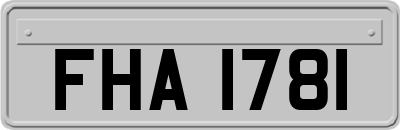 FHA1781