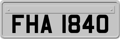 FHA1840