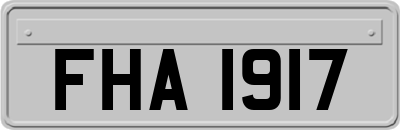 FHA1917