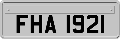 FHA1921