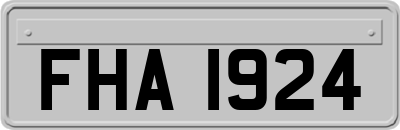 FHA1924