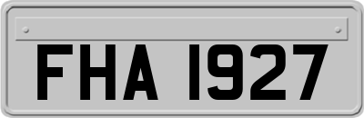 FHA1927
