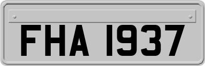 FHA1937