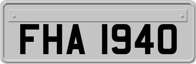 FHA1940