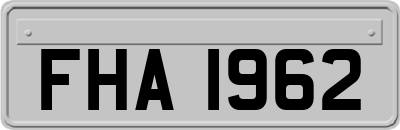 FHA1962