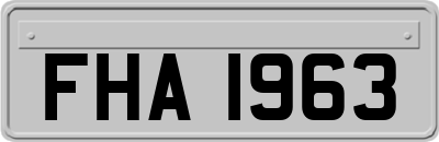 FHA1963