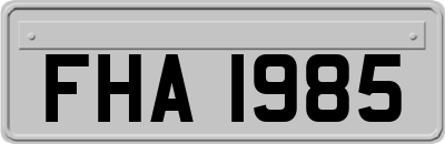 FHA1985