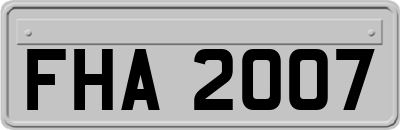 FHA2007