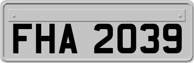 FHA2039