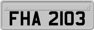 FHA2103