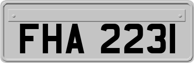 FHA2231
