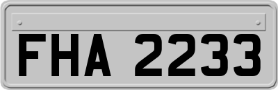 FHA2233