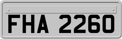 FHA2260