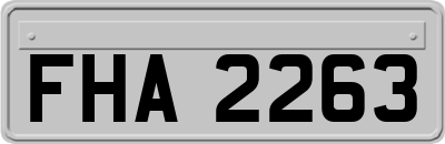 FHA2263