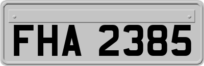 FHA2385