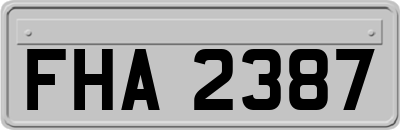 FHA2387