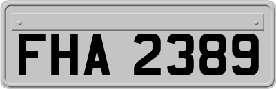 FHA2389