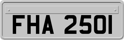 FHA2501