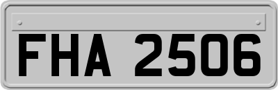 FHA2506