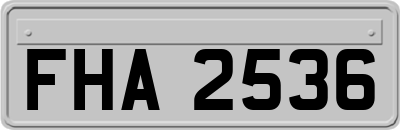FHA2536