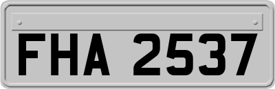 FHA2537