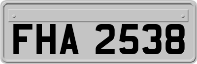 FHA2538