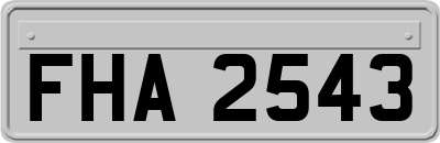 FHA2543